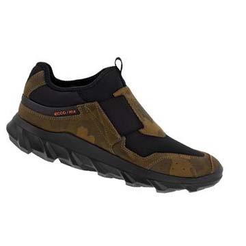 Baskets Ecco Mx Low Slip On Homme Marron | FR 625SGL